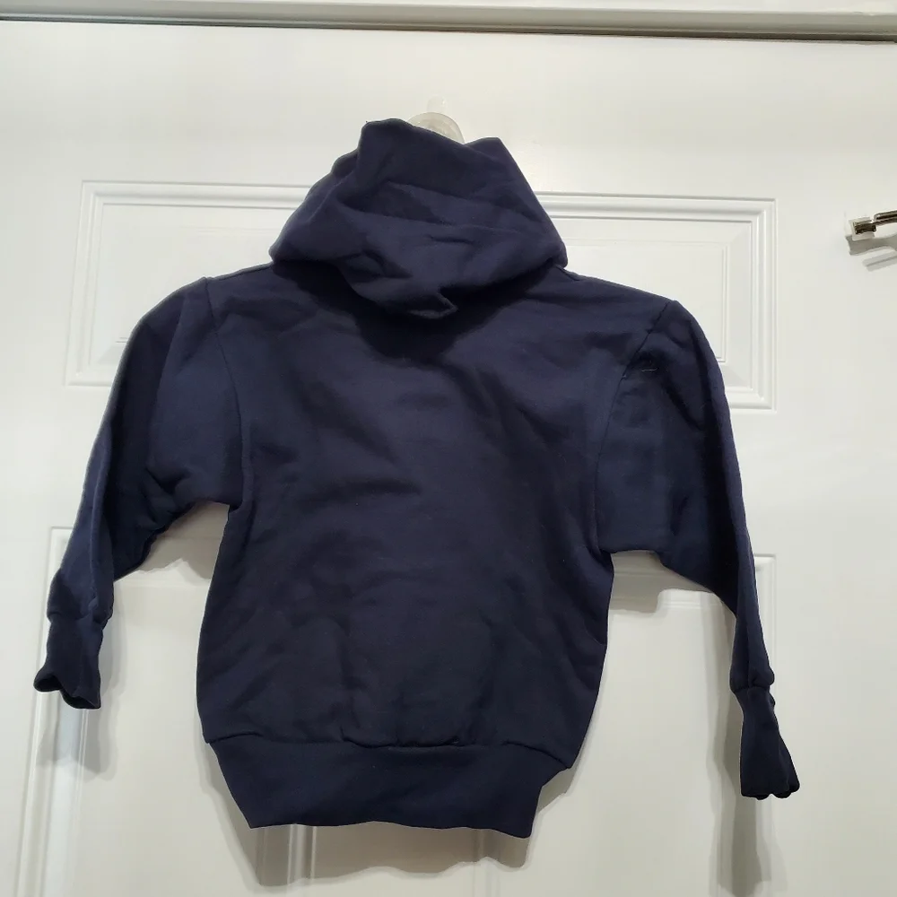 2 Hanes Youth Pullover Hoodie  Navy size XS